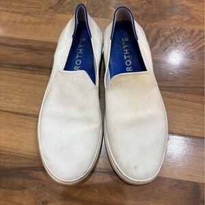 Rothy’s The Original White Slip On Sneakers